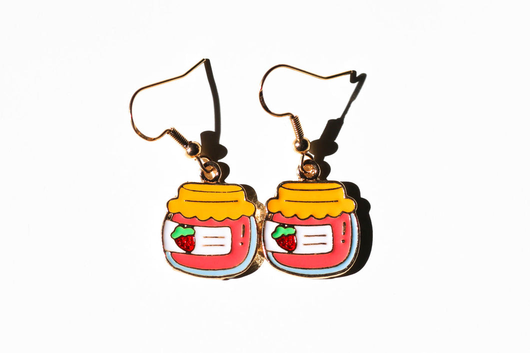 strawberry jam earrings