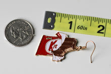 Load image into Gallery viewer, kit kat earrings size
