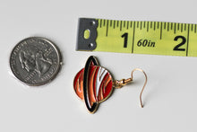 Load image into Gallery viewer, Red Planet Earrings
