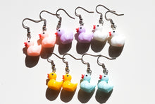 Load image into Gallery viewer, duck earrings
