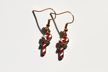 Load image into Gallery viewer, candy cane earrings
