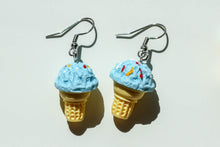Load image into Gallery viewer, Ice Cream Cone Earrings
