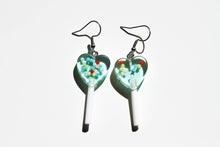 Load image into Gallery viewer, Heart Lollipop Earrings

