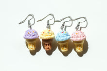Load image into Gallery viewer, Ice Cream Cone Earrings
