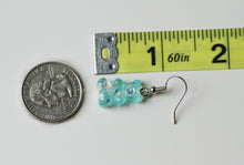 Load image into Gallery viewer, glitter gummy bear earrings size
