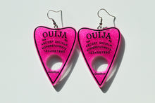 Load image into Gallery viewer, pink ouija earrings

