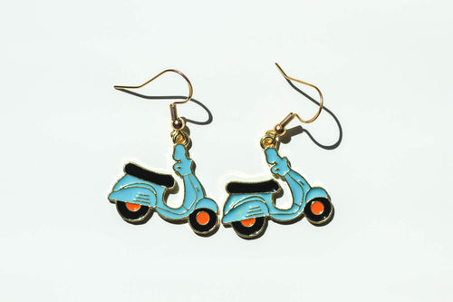 moped earrings