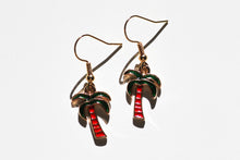 Load image into Gallery viewer, palm tree earrings
