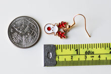 Load image into Gallery viewer, reindeer earrings size
